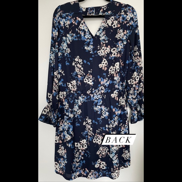 Lila Rose Navy Floral Dress 👗 - Picture 2 of 5